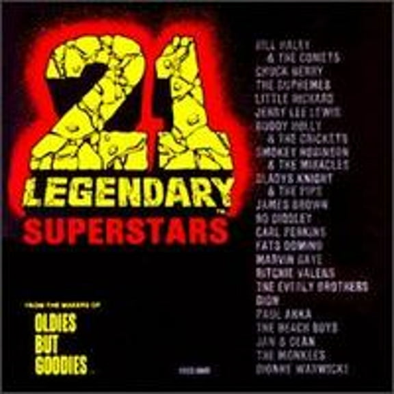 Pre-Owned 21 Legendary Superstars Oldies but Goodies (CD 0081658883528) by Various Artists