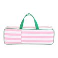 thumbnail image 1 of 21" Mahjong Rack Storage Bag with Zipper, Mahjong Tile and Rack Carrying Case, with Front Pocket for Dice Scorecards, Portable Travel Mahjong Organizer,Pink, 1 of 5