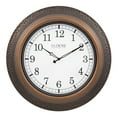 thumbnail image 1 of La Crosse Clock 21-Inch Indoor/Outdoor Marcella Metal Quartz Analog Wall Clock, 433-3256B, 1 of 6