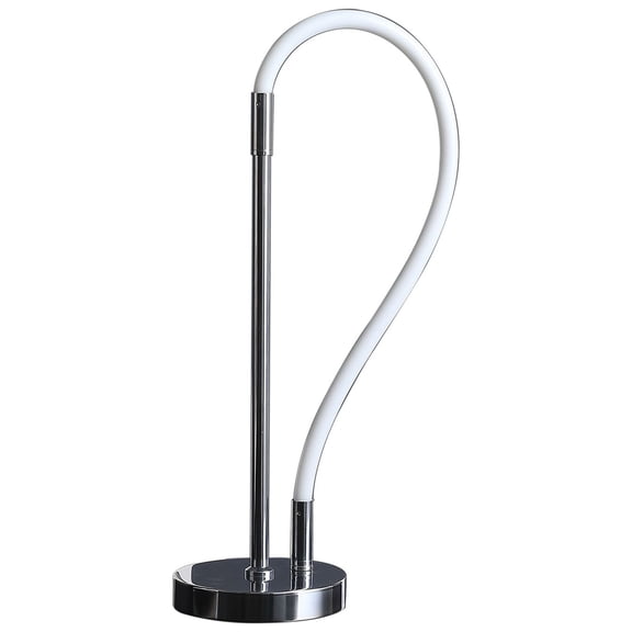 21 Modern Silver LED Elastic Tube Desk Lamp