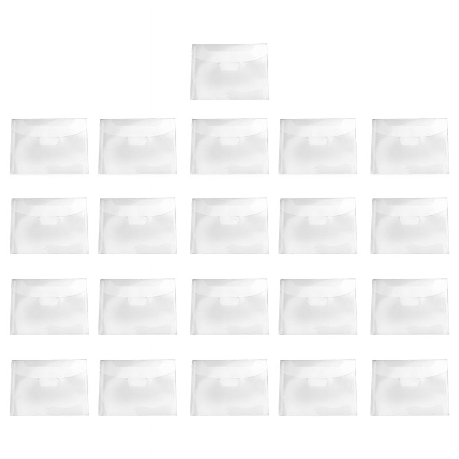 21 PCS Clear Stamp and Die Storage Pockets Die Cut Storage Bag Scrapbooking Storage Die Storage