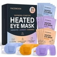 thumbnail image 1 of 21 Pack Steam Eye Masks for Dry Eyes, Self Heating Heated Eye Masks Moist Heat Warm Compress for Stye Fast Relief, Puffy Sensitive Eyes, Disposable Eye Therapy Mask Variety, 1 of 8