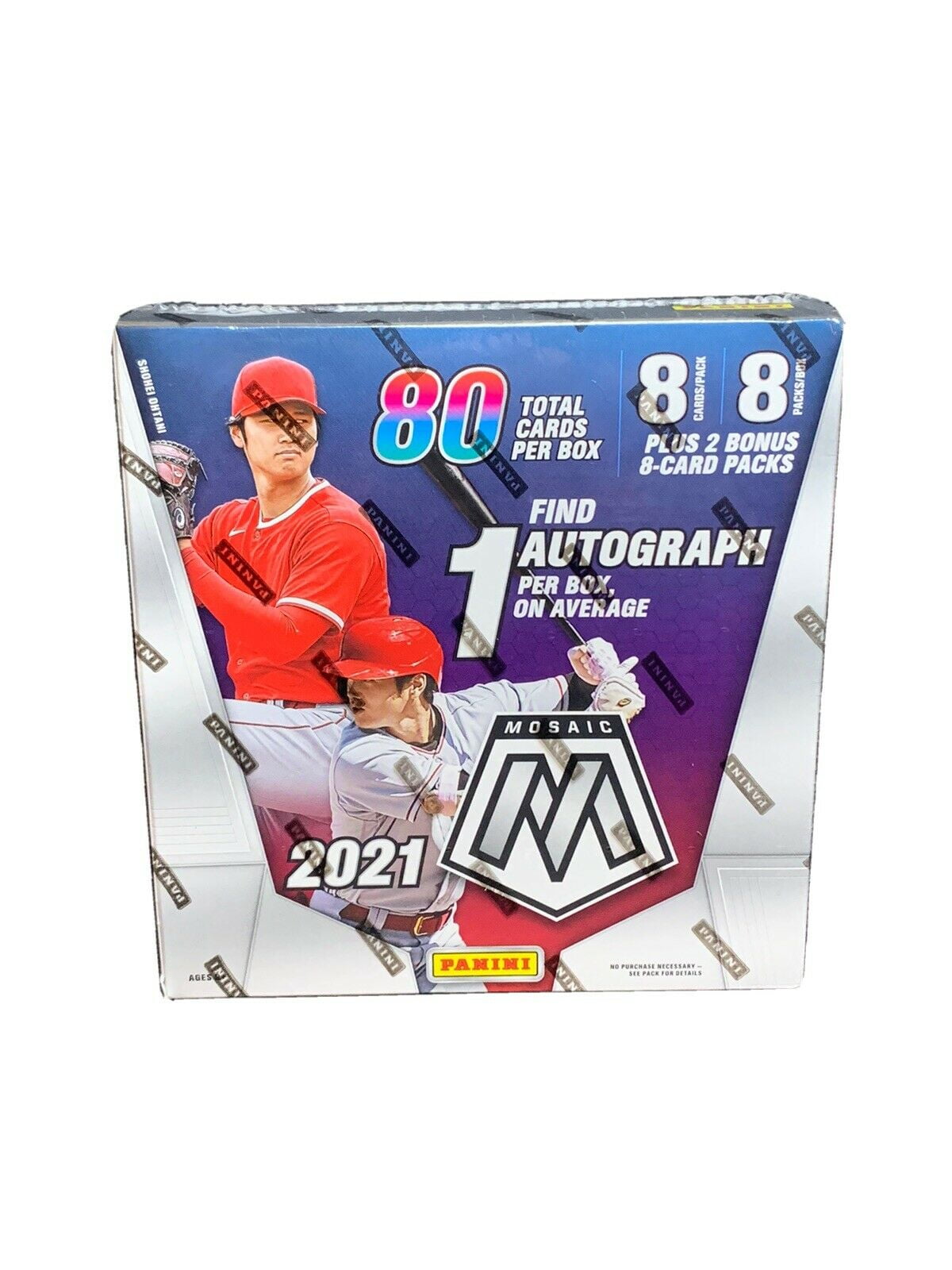 21 Panini Mosaic Baseball Mega Box