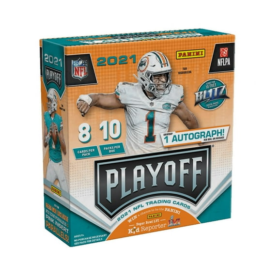 21 Panini Playoff Football Mega Box