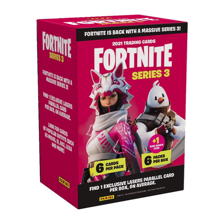 Panini 2021 Fortnite Series 3 Collectible Trading Card Packs Value Box -  Walmart.com