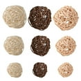 thumbnail image 1 of 21 Pcs/Lot Mixed 3 Colors Rattan Balls Vase Fillers for Wedding , Assorted Three Size(3cm/5cm/7cm), 1 of 7