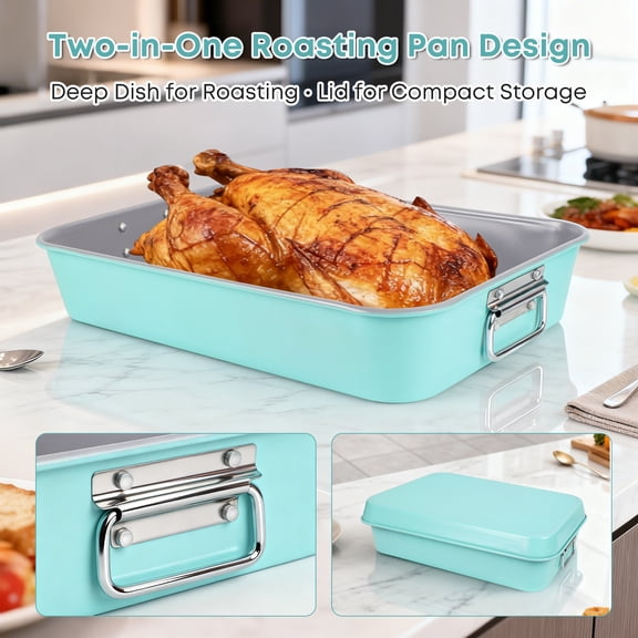 21-Piece Stackable Nonstick Bakeware Set | Perfect Housewarming Baking Gift for Cake Lovers