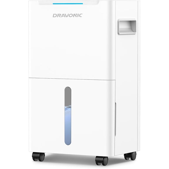 21 Pints Dehumidifier for Basement 1500 Sq. Ft Dehumidifiers for Home with Drain Hose Quiet Smart Humidity Control for Bedroom Bathroom with Auto Shut Off 24H Timer