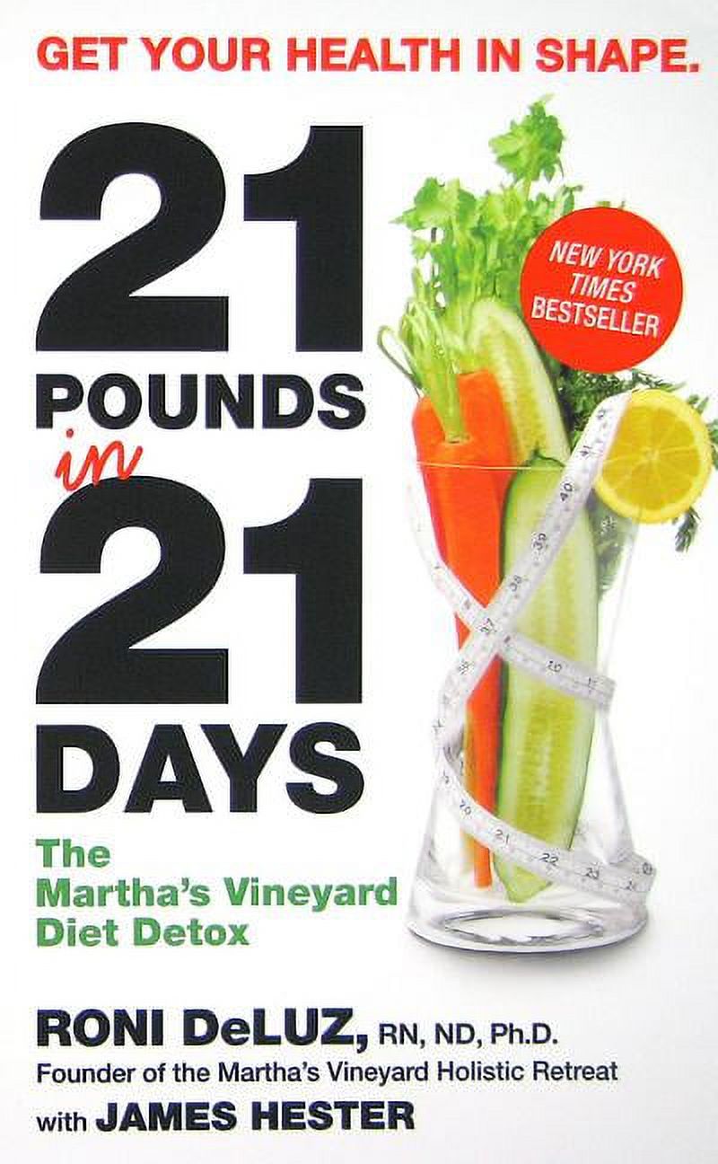21 Pounds in 21 Days: The Martha's Vineyard Diet Detox (Paperback) - image 1 of 1