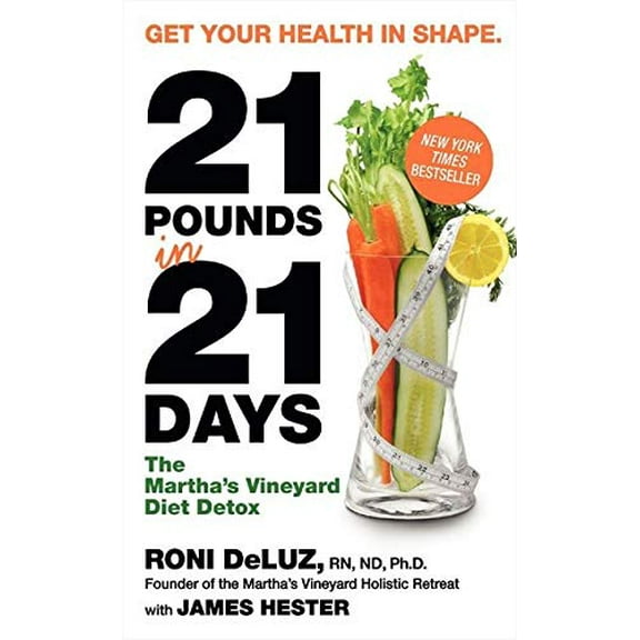 Pre-Owned 21 Pounds in 21 Days: The Martha's Vineyard Diet Detox (Mass Market Paperback) 0061864145 9780061864148