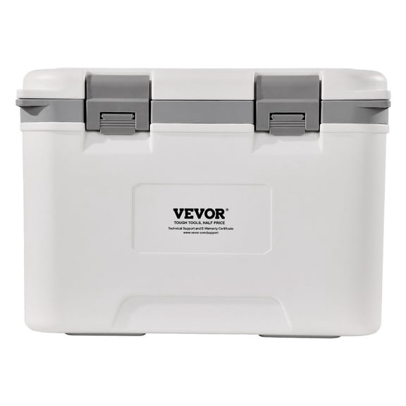 21 QT Portable Hard Cooler with Ice Retention Lightweight Rigid Insulated Cooler Heavy-Duty Handles & Strap for Family Picnics Short Trips