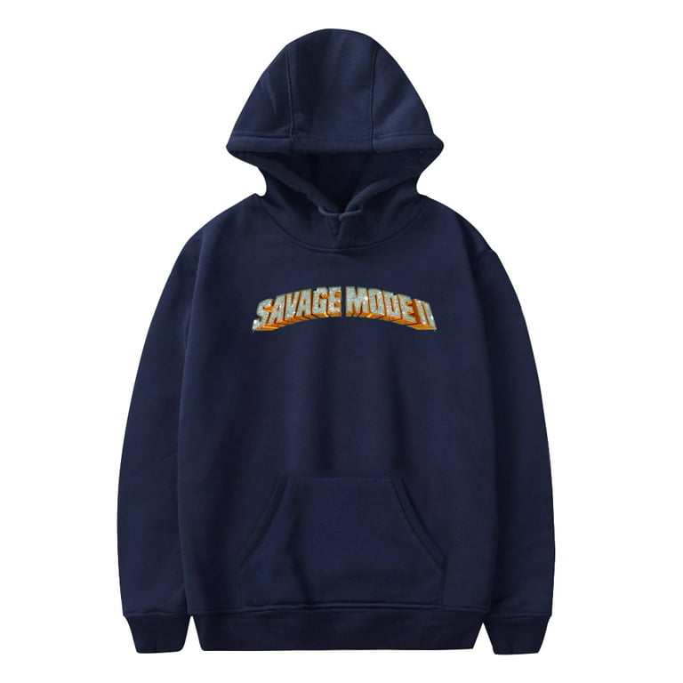 21 SAVAGE MODE II Hoodie Winter Sweatshirt Unisex HipHop Style Long Sleeve Pullovers Walmart