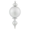 thumbnail image 1 of 21" Silver UV Matte Gloss Ball Finial, 1 of 2