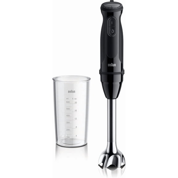 21-Speed Handheld Immersion Blender with PowerBell VPlus TurboBoost EasyClick Stainless Steel Blades SplashControl 500W Bestseling