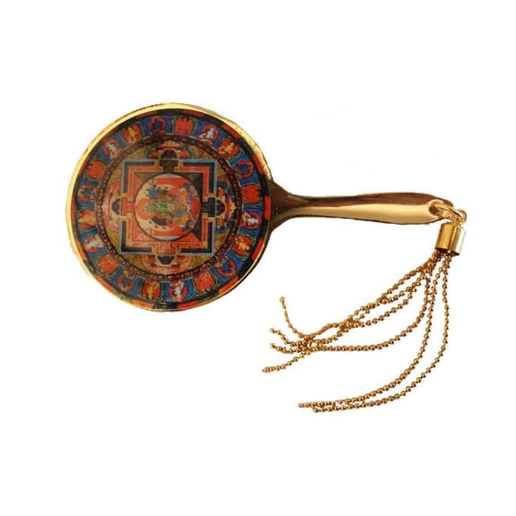 21 Tara Mirror with Tassel