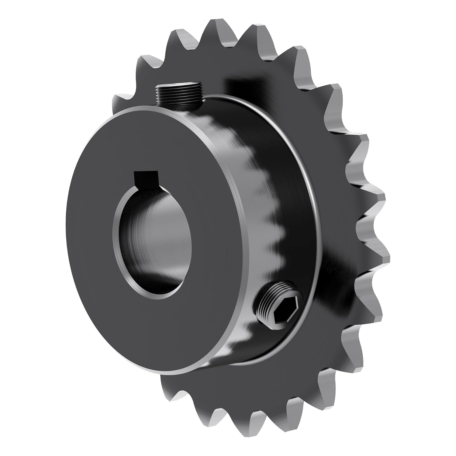 Black Oxide Tool Set Uxcell 25 Tooth Roller Sprocket B Type, 25 Chain, Single Strand 1 25h Chain