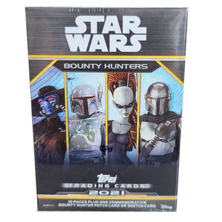 21 Topps Trading Cards: Star Wars Bounty Hunter Value Box