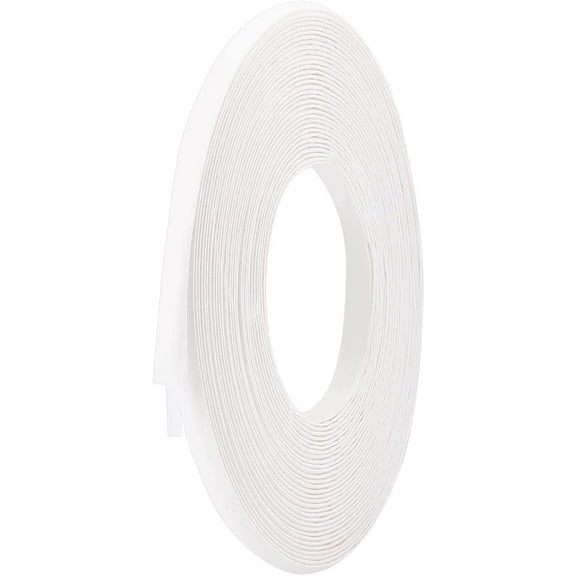 21 Yards Plastic Boning Roll 14mm/0.55 inch White Cotton Cover Boning for Wedding Dress Sew-Through Boning Roll DIY