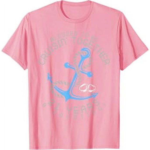 21 Years Wedding Anniversary Couples Cruising Trip Together TShirt