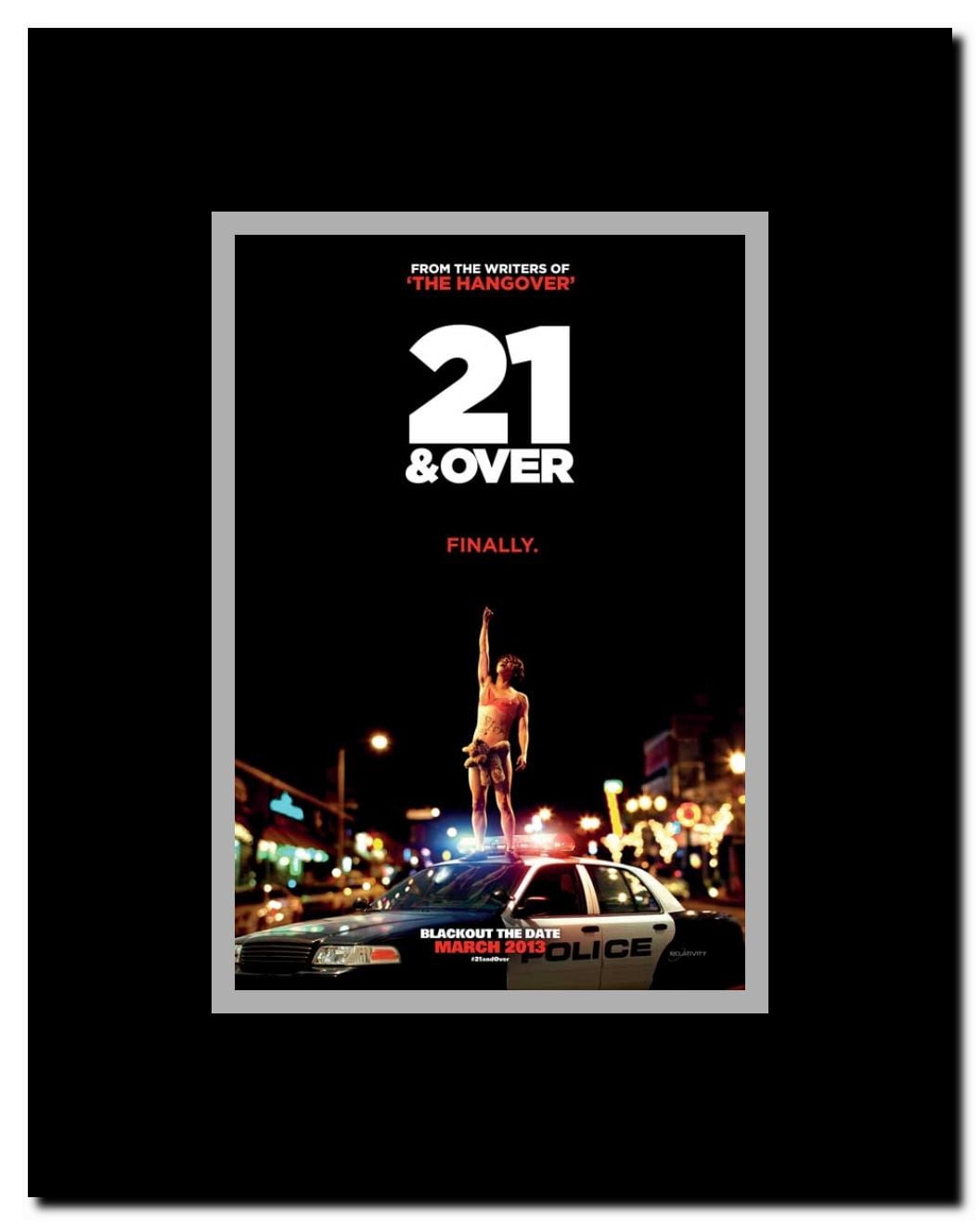 21 and Over Framed Movie Poster