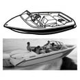 thumbnail image 1 of 21 ft. Tournament Style SKI I-O Boat Cover - Mist Gray, 1 of 1