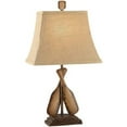 thumbnail image 1 of 21 in. 0.65 x 0.66 x 9 in. Oar Resin Accent Lamp, Old Oar & Burlap Shade, 1 of 1