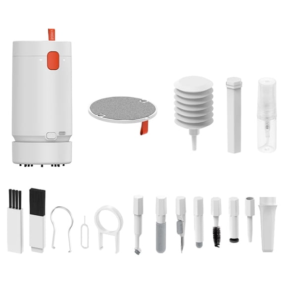 Generic 21-in-1 Electronics Cleaning Kit for Keyboards, Laptops and Screens, White