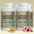 Lymphn System 21-in-1 Liposome Lymphatic Drainage Supplements Capsules, 4 Bottle ...