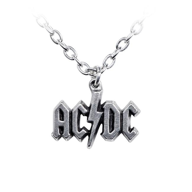 21 in. AC & DC Lightning Logo Pendant - Walmart.com