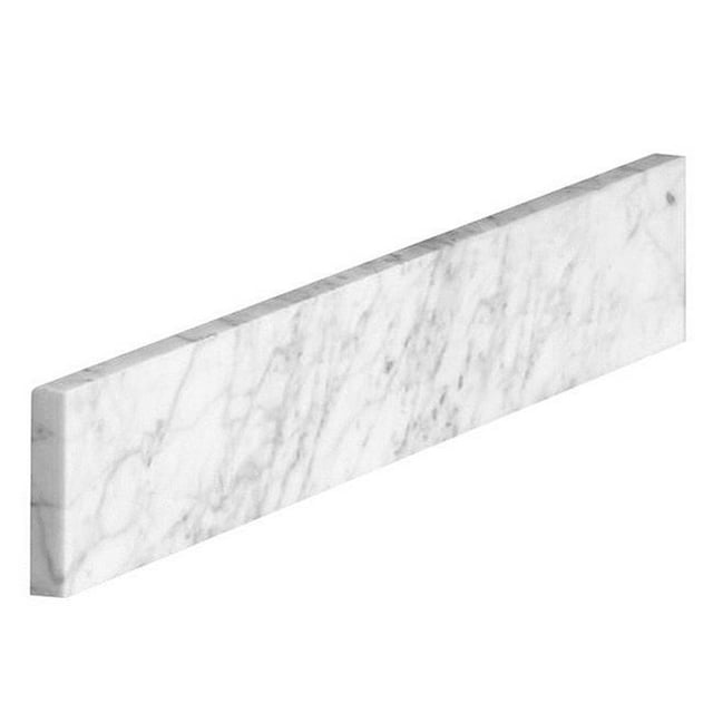 21 in. Carrara Marble Sidesplash