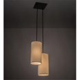 thumbnail image 1 of 21 in. Cilindro Suave 2 Light Pendant, Nickel, 1 of 1