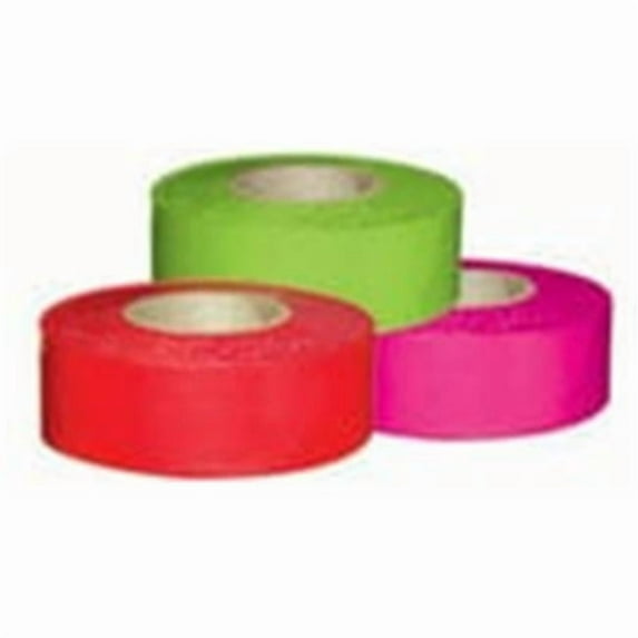 21 in. Marking Flag- Flo Red