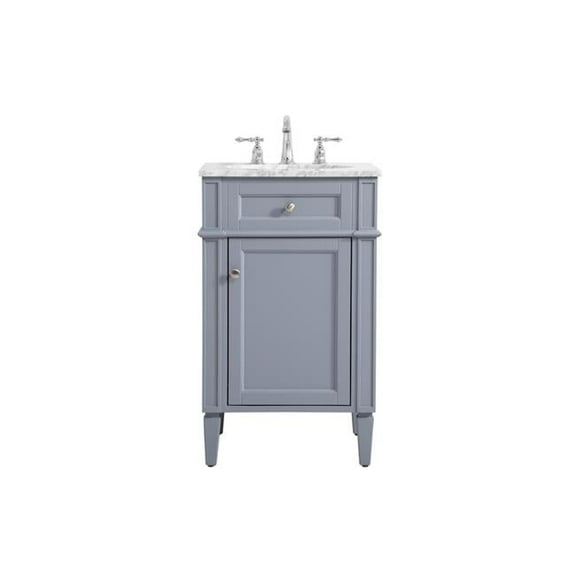 21 in. Single Bathroom Vanity in Grey