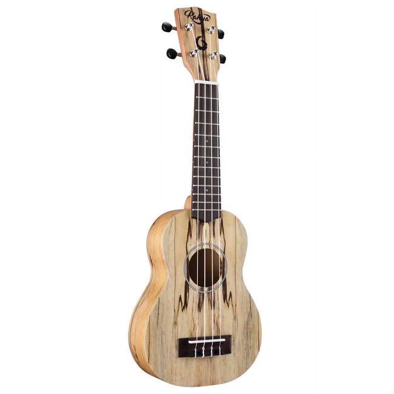 21 in. Soprano Black-Line Maple Ukulele - Black - 21 in.
