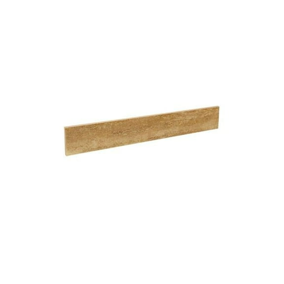 21 in. Travertine Sidesplash, Natural