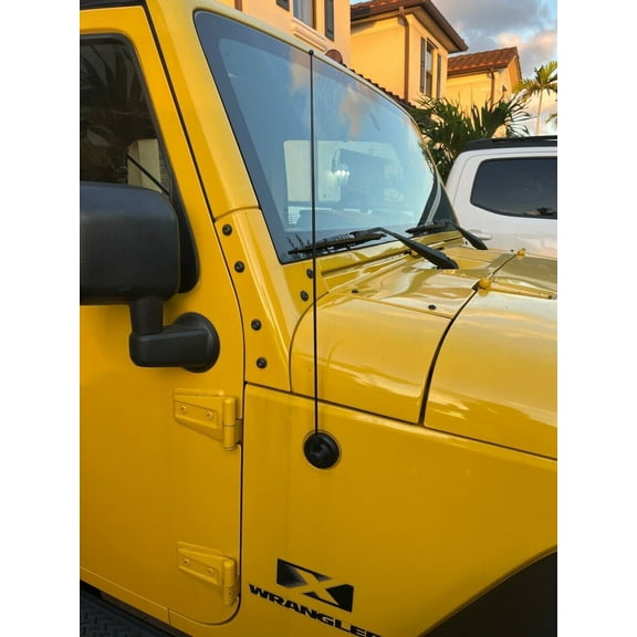 21" inch Black Antenna Mast AMFM for JEEP WRANGLER JK/JL 2007-2023 GLADIATOR 2020-2023