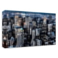 thumbnail image 1 of 21" x 14" Downtown at Night by Hannes Cmarits - Print on Canvas Fabric White, 1 of 3
