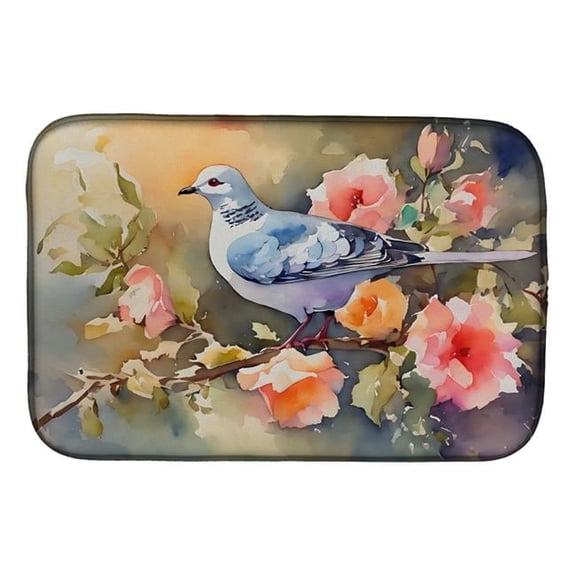21 x 14 in. Unisex Dove Dish Drying Mat