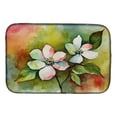 thumbnail image 1 of 21 x 14 in. Unisex Virginia American Dogwood in Watercolor Dish Drying Mat, 1 of 1