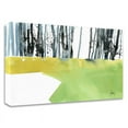 thumbnail image 1 of 21" x 15" Barcode Wood by Paul Bailey - Wall Art Print on Canvas Fabric White, 1 of 3