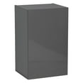 thumbnail image 1 of 21" x 24" Wall Cabinet-Single Door-with Grey Gloss door, 1 of 5