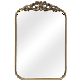 thumbnail image 1 of 21 x 34" Bronze Metal Frame Crown Mirror, 1 of 6