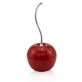thumbnail image 1 of 21 x 9 x 9 in. Red & Silver Enamel Cherry Sculpture, 1 of 1