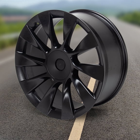 21"x9.5" Front Wheel Rim Alloy Rim for Model Y 2020 - 2023, Matte Black