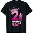 21 years old birthday Outfitt for women TShirt
