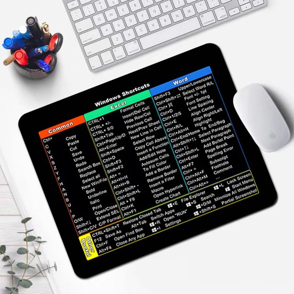 210*260mm dirt-resistant gaming and office mouse pad - high-performance anti-slip design, suitable for all kinds of mice
