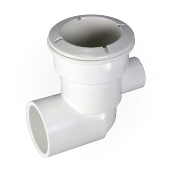 210-5980 Poly Jet Ell Body With Wall Fitting