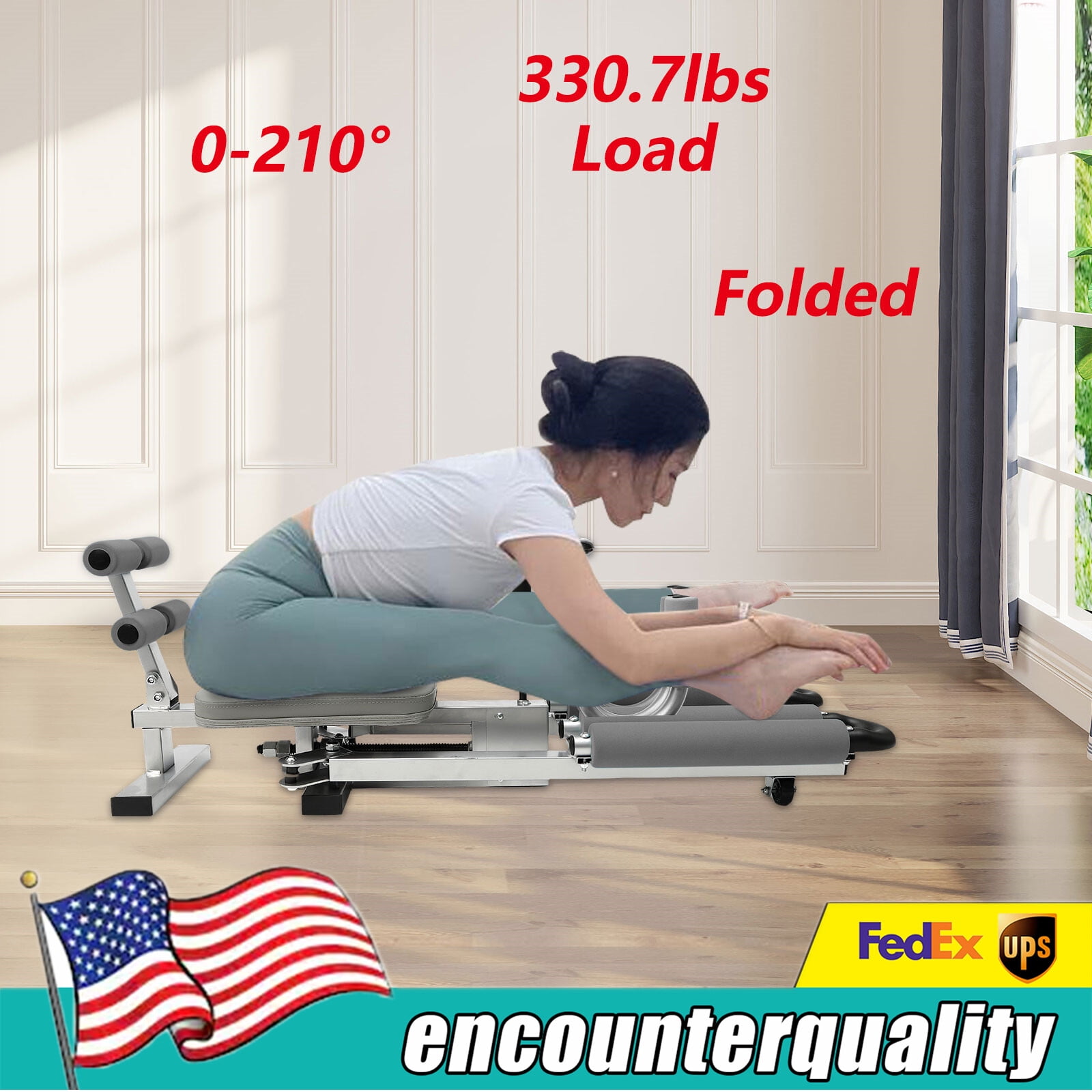 210 Leg Stretcher Stretching Machine Splits Machine Fitness Training ...