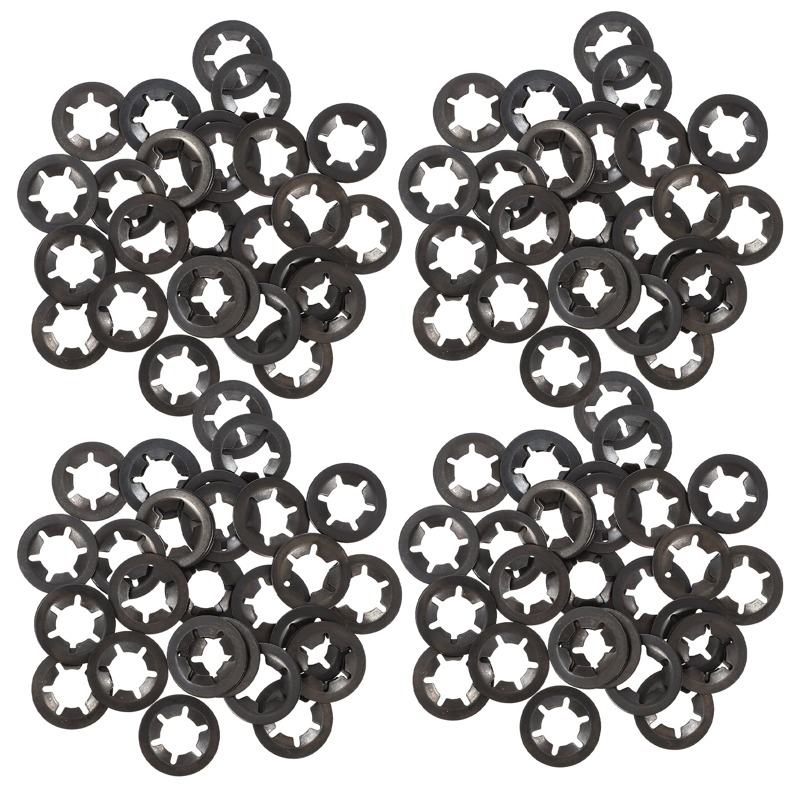 210 Pcs Bearing Clamp Retaining Ring Washers Bearing Locking Ring