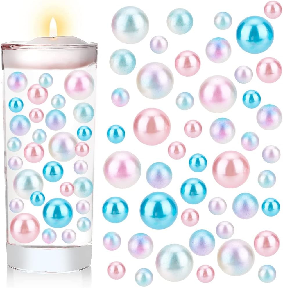 No hole floating pearls best sale